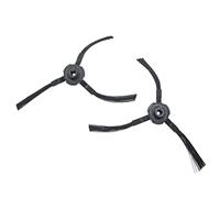 vhbw 2x spazzola laterale compatibile con iLife A4, A4s, A6, V3, V3s, V5, V5s, V5s Pro robot aspirapolvere - Set spazzole, nero