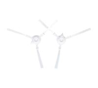 vhbw 2X Spazzola Laterale Compatibile con Rowenta X-plorer Serie 40 RR7275WH, Total Care con RR7275 Robot aspirapolvere - Set spazzole, Bianco