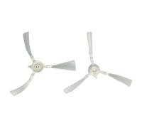 vhbw 2X Spazzola Laterale sostituisce Rowenta ZR720002 per Robot aspirapolvere - Set spazzole, Bianco