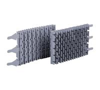 vhbw 2X Spazzola sostituisce Zodiac R0635904 per Robot aspiratore per Piscina - in Gomma, 24,3 x 12,9 x 3,5 cm