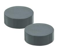 vhbw 2x tappo coprilenti per cannocchiali, binocoli con lente da 30mm - Nero, 2 pezzi, a incastro