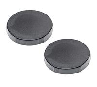 vhbw 2x tappo coprilenti per cannocchiali, binocoli con lente da 45mm - Nero, 2 pezzi, a incastro