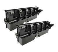 vhbw 2X vaschetta, Contenitore per Toner esausto Compatibile con Konica Minolta Bizhub C558, C554, C458, C658 stampanti Laser