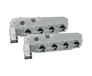 vhbw 2X vaschetta, Contenitore per Toner esausto sostituisce Canon FM0-0015-000, WT-201/WT-A3 per stampanti Laser