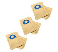 vhbw 30x sacchetti compatibile con Nilfisk 70GA, 84GS, GA70, GA-70, GM80, GM-80, GM90, GM-90, GS80, GS-80 aspirapolvere - in carta, color sabbia
