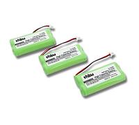 vhbw 3x batteria compatibile con Bang & Olufsen BeoCom 4 telefono fisso cordless (700mAh, 2,4V, NiMH)