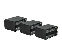 vhbw 3x batteria compatibile con Canon EOS C300, C300 PL videocamera camcorder (3900mAh, 7,4V, Li-Ion)