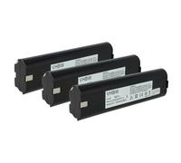vhbw 3x batteria compatibile con Makita 6012HDL, 6012HDW, 5090DW, 6012HD, 6092D, 4390DW, 5090D, 6000, 4390D utensile elettrico (3000 mAh, NiMH, 9,6 V)