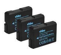 vhbw 3x batteria compatibile con Nikon CoolPix P7000, P7100, P7700 fotocamera digitale DSLR (950mAh, 7,2V, Li-Ion) con infochip