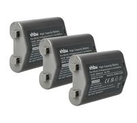 vhbw 3x batteria compatibile con Nikon D4, Z9 fotocamera (2600mAh, 10,8V, Li-Ion), infochip