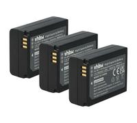 vhbw 3x batteria compatibile con Samsung NX1010, NX2020, NX200, NX2030, NX300, NX2000, NX300M, NX1000, NX210 fotocamera (800mAh, 7,4V, Li-Ion) - Sostituisce BP-1030, ED-BP1030