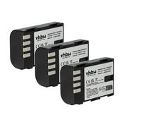 vhbw 3x batteria compatibile con Sigma SD Quattro fotocamera (1100mAh, 7,2V, Li-Ion)