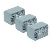vhbw 3x batteria compatibile con Sony DCR-DVD405, DCR-DVD403E, DCR-DVD403, DCR-DVD404E, DCR-DVD404 videocamera camcorder (950mAh, 7,2V, Li-Ion)