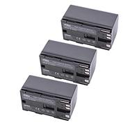 vhbw 3x batteria sostituisce Canon BP-975, BP-955, BP-925, BP-950G per videocamera camcorder (3600mAh, 7,4V, Li-Ion)
