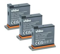 vhbw 3x batteria sostituisce DJI AB1 per mini fotocamera (1250mAh, 3,85V, Li-Ion)