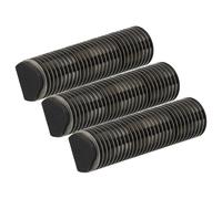 vhbw 3x blocco lame compatibile con Braun 5447, 550, 555, 3775, 5596, 5607, 5597, 5449, 5604, 5462, 5459, 5461 rasoio, nero/argento