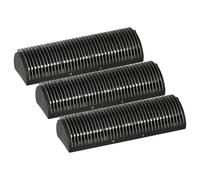 vhbw 3x blocco lame compatibile con Braun Synchron Plus De Luxe, Plus rasoio, nero/argento