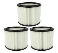 vhbw 3x elemento filtrante compatibile con Makita VC3011L, VC2512L, VC3012M, VC2511, VC3012L aspiratore secco/umido