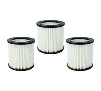 vhbw 3x elemento filtrante compatibile con Nilfisk Buddy II 12, II 12 Car Cleaner aspiratore secco/umido
