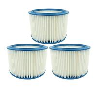 vhbw 3x elemento filtrante sostituisce Nilfisk 107400562 per aspiratore secco/umido