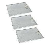 vhbw 3x Filtri Anti-Grasso Permanente compatibile con Balay 3BC761BC/01, 3BC761NC/01, 3BC761XC/01, 3BC764B/01 Cappa da Cucina, metallo