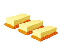 vhbw 3x filtro a pieghe piatte ISO ePM1 50% compatibile con Kärcher AD 2 Battery Set