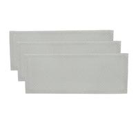 vhbw 3x filtro anti-grasso compatibile con Bauknecht DNHI3690SW, DNHI3690SG, DNHI3690WH cappa da cucina - 36,8 x 14,7 x 0,45 cm, metallo