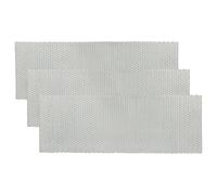 vhbw 3x filtro anti-grasso compatibile con Bauknecht DNI 2263 857402312000, DNI 3260 857415001020 cappa da cucina - 45,2 x 16 x 0,35 cm, metallo