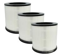 vhbw 3x filtro aria compatibile con Xiaomi Smart Air Purifier 4 Compact purificatore d'aria - filtro combinato prefiltro + HEPA + carbone attivo