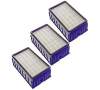 vhbw 3x filtro compatibile con Dyson DC-11, DC11 Allergy aspirapolvere - filtro HEPA post-motore lilla/bianco