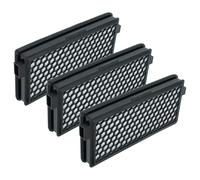 vhbw 3x filtro compatibile con Miele Complete C3 Cat & Dog PowerLine, C3 Celebration aspirapolvere - filtro HEPA/ai carboni attivi nero/bianco