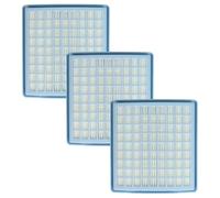 vhbw 3x filtro compatibile con Miele S163 Electronic 1400, S163, S157 Allergy Control, S163 Mondia 1200 aspirapolvere - Filtro HEPA anallergico