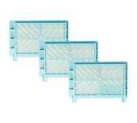 vhbw 3x filtro compatibile con Philips HR889806, HR8900/15, HR8900, HR8900/14, HR8900/12, HR8898/06 aspirapolvere - filtro HEPA nero/bianco