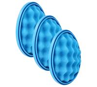 vhbw 3x filtro compatibile con Samsung SC08F70HR, SC08F70HU, SC08F70HS, SC12F50PG, SC12F50HD aspirapolvere - Filtro pre-motore in spugna