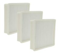vhbw 3x filtro compatibile con Samsung SC4355, SC4320, SC4336, SC4352, SC4330, SC4326, SC4332, SC4300 aspirapolvere - filtro HEPA bianco/grigio