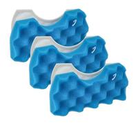 vhbw 3x filtro in spugna, 3x microfiltro compatibile con Samsung SC4340, SC4320 VCC4320S3WGEN, SC4320 VCC4320S31BOL, Calypso, SC4330 aspirapolvere