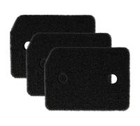 vhbw 3x filtro zoccolo compatibile con Miele TWJ670WP, TWH620WP, TWI180WP, TWF640WP, TWF620WP, TWJ680WP, TWF660WP, TWR860WP asciugatrice