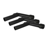 vhbw 3x impugnatura compatibile con Miele SDCB3, SDCE0, SDCG0, SDCF3, SDCE1 aspirapolvere - manico di ricambio, diametro de 35 mm, 30 cm