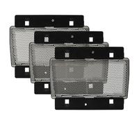 vhbw 3x lametta compatibile con Braun 5635 rasoio, argento/grigio