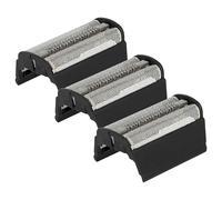 vhbw 3x Lamina a doppio taglio compatibile con Braun Flex XP/XP II 5774, 5775, 5772, 5773, 5791, 5776, 5790 rasoio elettrico + telaio, colore nero