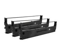 vhbw 3x nastro inchiostrato compatibile con Epson FX 880-FDW, LX 300, LX 350, LX 300+, LX 300+II stampante ad aghi - nero
