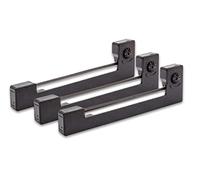 vhbw 3x nastro inchiostrato compatibile con General Teknika G 1800 stampante ad aghi - nero