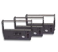 vhbw 3x nastro inchiostrato sostituisce Sanyo ERC425, ERC445 per stampante ad aghi - nero