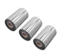 vhbw 3x nastro trasferimento termico compatibile con Citizen CL-S703R etichettatrice, indelebile, 110mmx300m, cera/resina