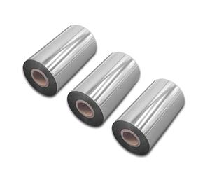 vhbw 3x nastro trasferimento termico compatibile con Citizen CL-S703R etichettatrice, indelebile, 110mmx300m, cera/resina