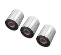 vhbw 3x nastro trasferimento termico compatibile con Citizen CLP-9001, CL-S621, CLP-9301 etichettatrice, indelebile, 80mmx300m, cera/resina