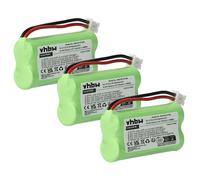 vhbw 3x NiMH batteria 700mAh (2.4V) compatibile con telefono cordless Siemens Gigaset A160, A165, A165 Trio sostituisce V30145-K1310-X359, V30145-K1310-X383.