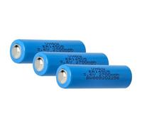 vhbw 3x pila cilindrica al litio ER14505 compatibile con Viessmann Trimatik, Trimatik 2 - Batterie speciali (2700mAh, 3,6V, Li-SOCl2)