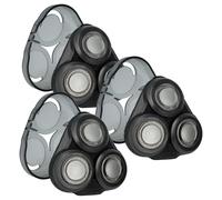 vhbw 3x testina sostituisce Philips SH50/50 per rasoio elettrico, nero