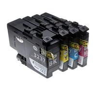 vhbw 4x cartucce compatibile con Brother HL-J6100DW, MFC-J5945DW, MFC-J6945DW, MFC-J6947DW, HL-J6000DW stampante + chip (compatibile)